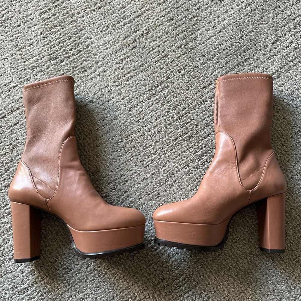 Stuart Weitzman Platform Boots (Size 6) - image 1